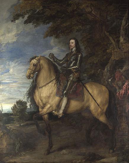 Equestrian Portrait of Charles I, Anthony Van Dyck